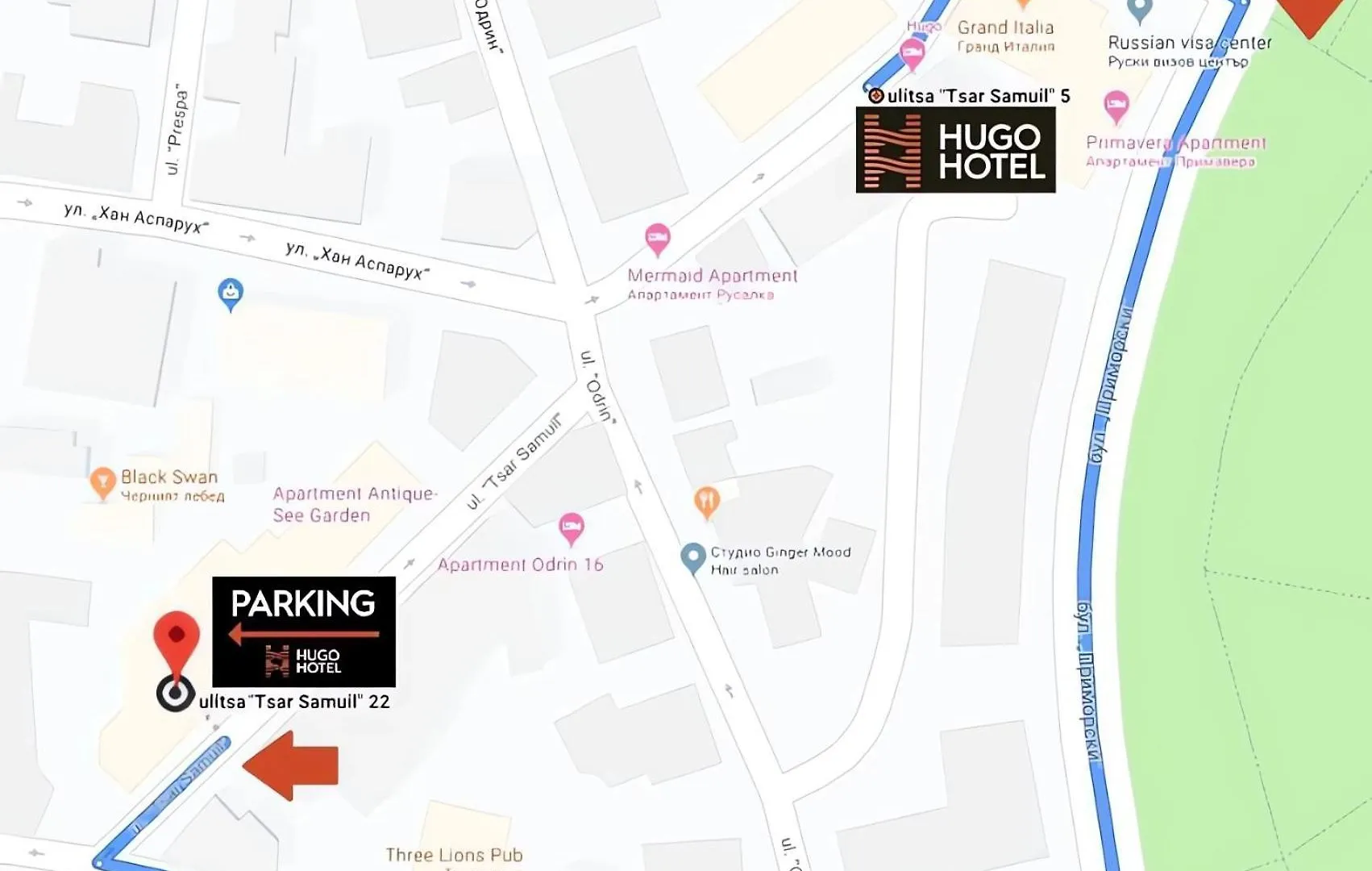 Hugo Hotel Varna Bulgaria
